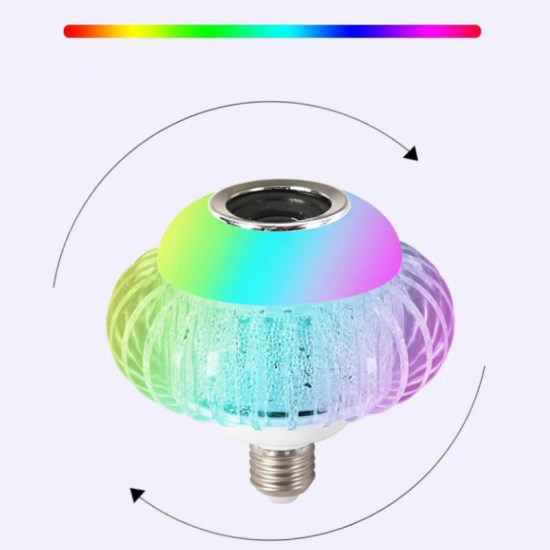 LED-RGB-Glühbirne Bluetooth-Lautsprecher mit Fernbedienung