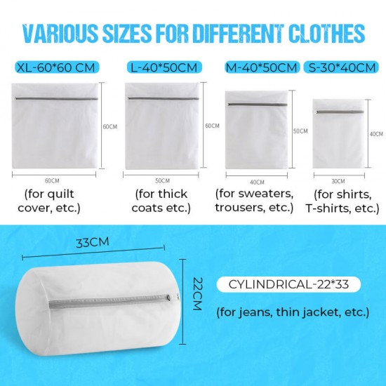 Schützender Wschesack aus Netzgewebe für Kleidung