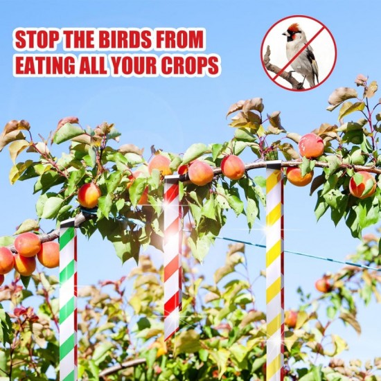 Doppelseitiges Reflektorband gegen Vgel