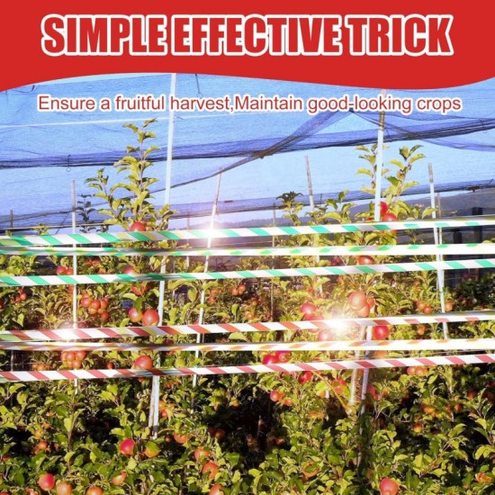 Doppelseitiges Reflektorband gegen Vgel