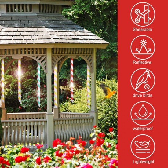 Doppelseitiges Reflektorband gegen Vgel