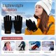 Warme Thermo-Strickhandschuhe mit Touchscreen-Funktion