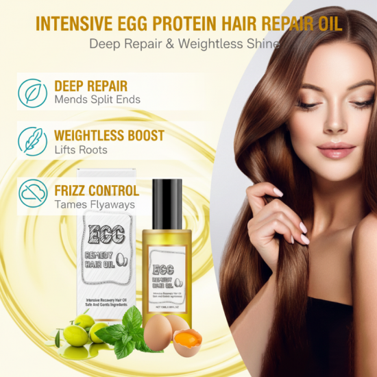 Intensives Haarpflegel mit Eiprotein | 2 kaufen, 1 gratis dazu