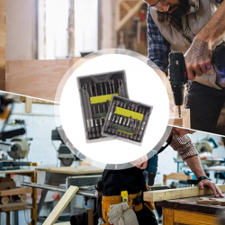 65 mm Einfachkopf-Sechskant-Schraubendreherbits – 10-teiliges Set