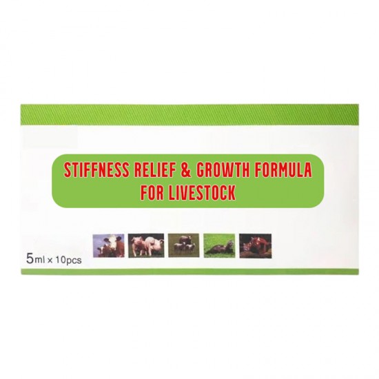 Formel zur Linderung von Steifheit und Frderung des Wachstums bei Nutztieren